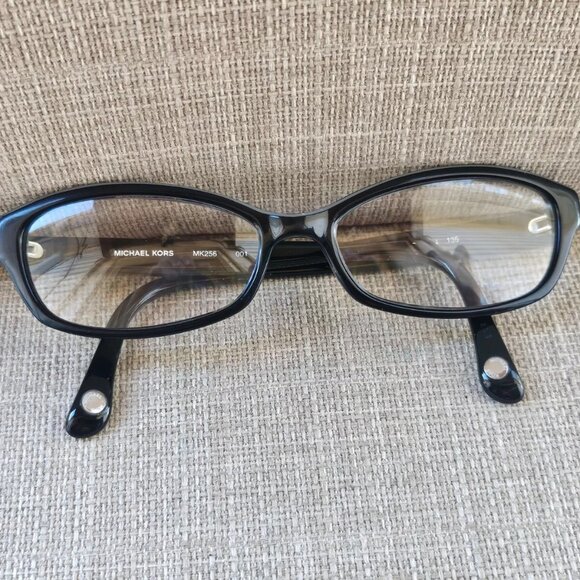 Michael Kors Glasses Black Frame MK256 52[]16 135 Eyeglasses Frame Eye Wear - Picture 3 of 11